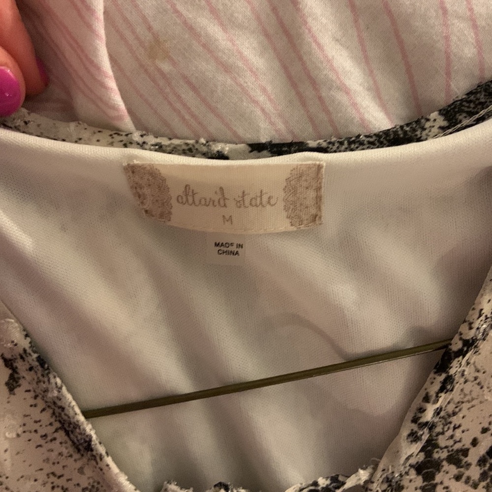 altard state long sleeve flowy shirt - Picture 3 of 6